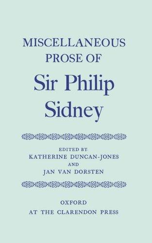 Book Miscellaneous Prose (|c OET |t Oxford English Texts) free