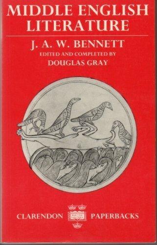 Book Middle English Literature (Oxford History of English Literature, Volume I) free