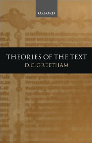 Book Theories of the Text free