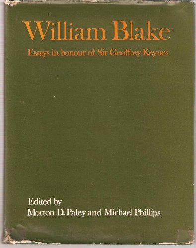Book William Blake;: Essays in honour of Sir Geoffrey Keynes, free