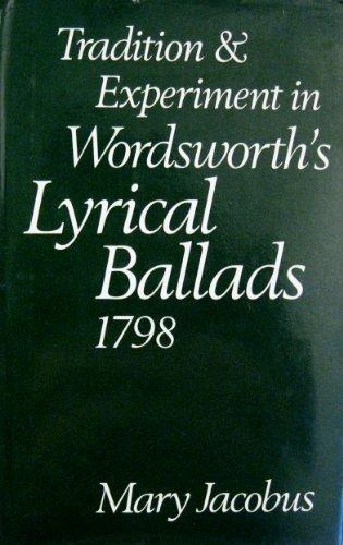 Book Tradition and Experiment in Wordsworth's Lyrical Ballads free