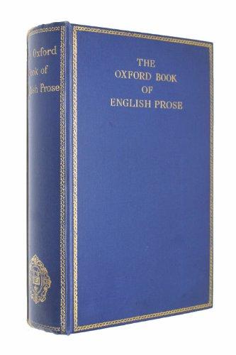 Book The Oxford Book of English Prose free