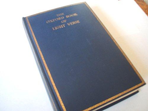 Book The Oxford Book Of Light Verse free