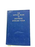 Book The Oxford Book of Medieval English Verse (Import) free