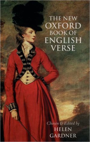 Book The New Oxford Book of English Verse, 1250-1950 (Oxford Books of Verse) free