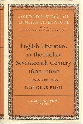 Book English Literature in the Earlier Seventeenth Century, 1600-1660 (Oxford History of English Literature) free