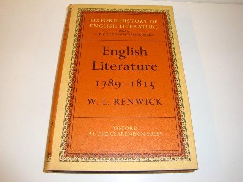 Book The Rise of the Romantics 1789-1815 (Oxford History of English Literature) free