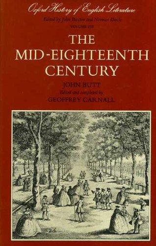 Book The Mid-Eighteenth Century (Oxford History of English Literature, Volume 8) free