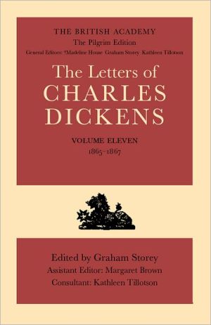 Book The Letters of Charles Dickens: Volume 11: 1865-1867 (Dickens: Letters Pilgrim Edition) free