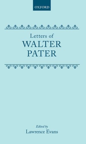 Book Letters of Walter Pater free