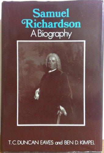 Book Samuel Richardson: A biography, free