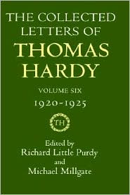Book The Collected Letters Of Thomas Hardy, Vol. 6: 1920-1925 free