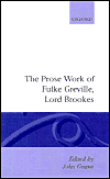 Book The Prose Works Of Fulke Greville, Lord Brookes (oxford English Texts) free
