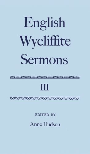 Book English Wycliffite Sermons: Volume III (|c OET |t Oxford English Texts) free