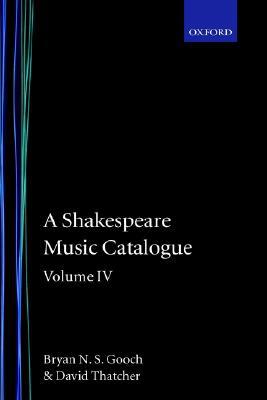 Book A Shakespeare Music Catalogue: Volume IV: Indices free