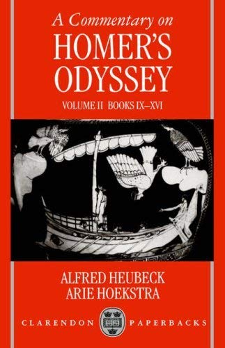 Book A Commentary On Homer's Odyssey: Volume Ii: Introduction And Books Ix-xvi free