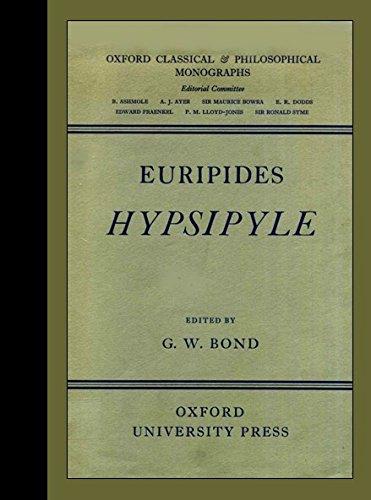 Book Hypsipyle (greek And English Edition) free
