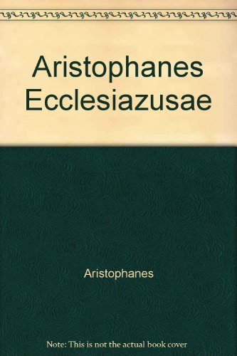 Book Ecclesiazusae; (Greek Edition) free