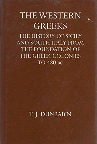 Book Western Greeks The History Of Sicily (oxford University Press Academic Monograph Reprints) free