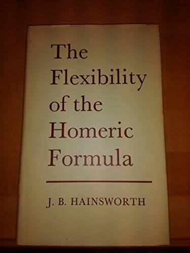 Book The Flexibility Of The Homeric Formula free