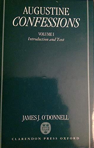 Book Confessions, Vol. 1: Introduction and Text free