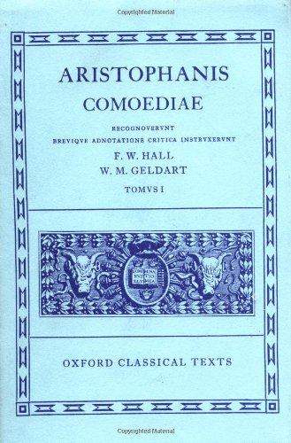 Book Aristophanis Comoediae :  Volume I:  Acharenses, Equites, Nubes, Vespae, Pax, Aves (Oxford Classical Texts) free