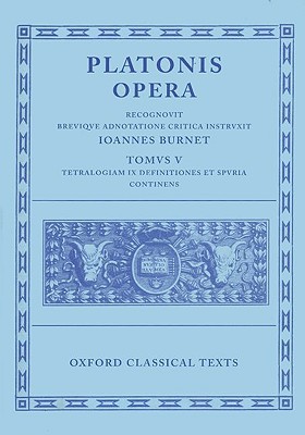 Book Opera: Volume V: Minos, Leges, Epinomis, Epistulae, Definitiones (Oxford Classical Texts) free