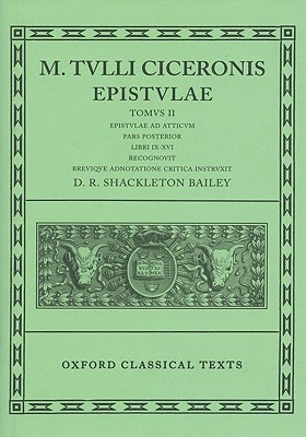 Book Epistulae: Volume II, Part 2: Ad Atticum, Books IX-XVI (Oxford Classical Texts) free