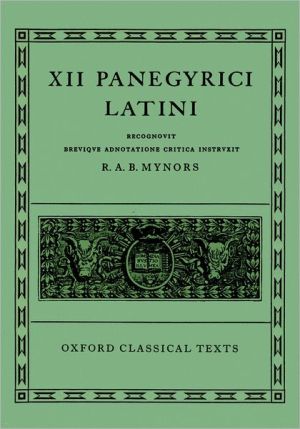Book XII Panegyrici Latini (Oxford Classical Texts) free