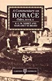 Book A Commentary on Horace: Odes, Book II (Commentary on Horace) (Clarendon Paperbacks) free