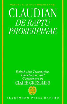 Book De Raptu Prosperpinae (Oxford Classical Monographs) free