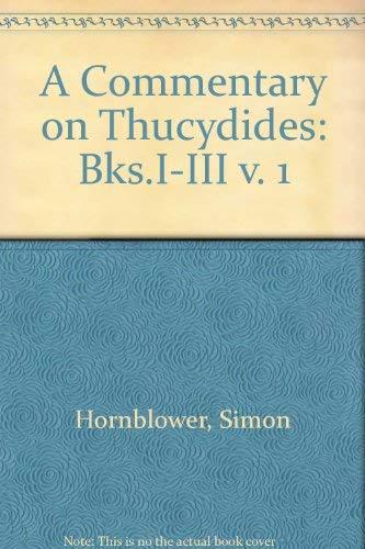 Book A Commentary On Thucydides: Volume I: Books I - Iii free
