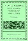 Book Amores, Medicamina Faciei Femineae, Ars Amatoria, Remedia Amoris (Oxford Classical Texts) (Latin Edition) free