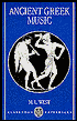 Book Ancient Greek Music (Clarendon Paperbacks) free