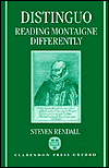 Book Distinguo: Reading Montaigne Differently free