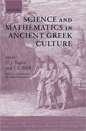 Book Science and Mathematics in Ancient Greek Culture free