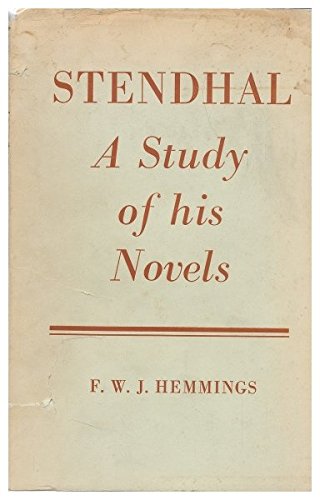 Book Stendhal: A Study of His Novels free