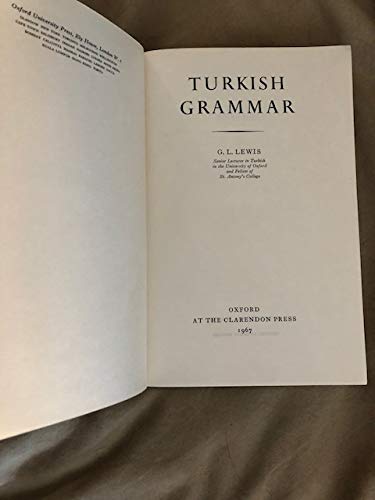 Book Turkish grammar free
