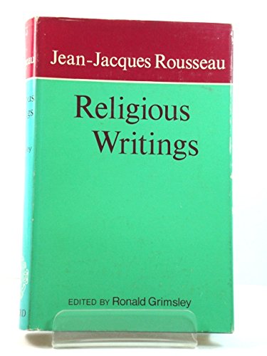 Book Religious writings [of] Rousseau; (French Edition) free