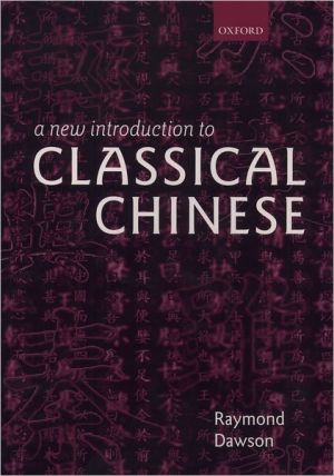 Book A New Introduction to Classical Chinese free