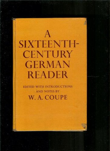 Book A sixteenth-century German reader; (German Edition) free