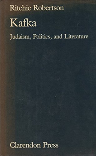 Book Kafka: Judaism, Politics, Literature free