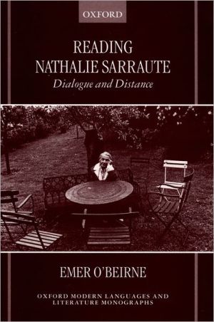 Book Reading Nathalie Sarraute: Dialogue and Distance free