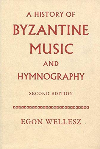 Book History of Byzantine Music and Hymnography free