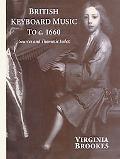 Book British Keyboard Music To C. 1660: Sources And Thematic Index free