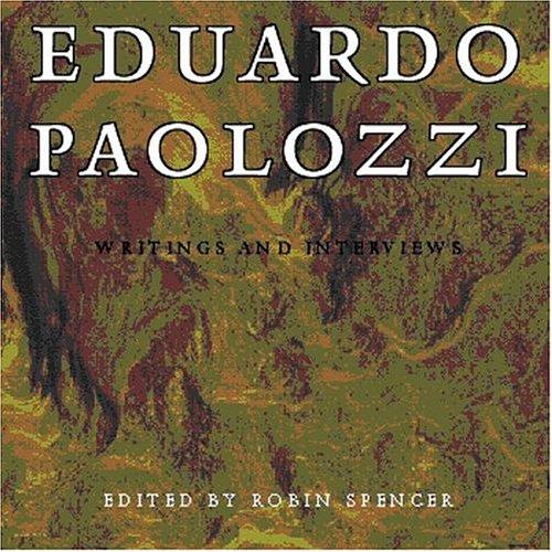 Book Eduardo Paolozzi: Writings and Interviews free