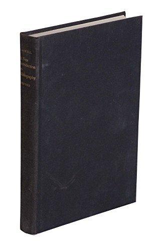 Book A new introduction to bibliography free