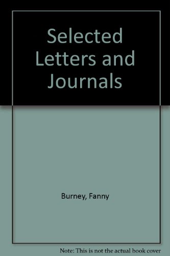 Book Fanny Burney: Selected Letters and Journals free