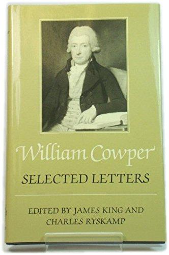 Book William Cowper: Selected Letters free