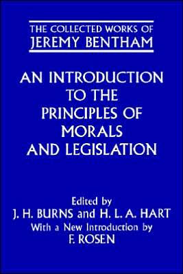 Book An Introduction to the Principles of Morals and Legislation (The Collected Works of Jeremy Bentham) free